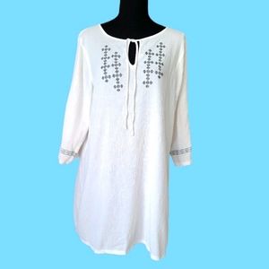 Cool cotton coverup